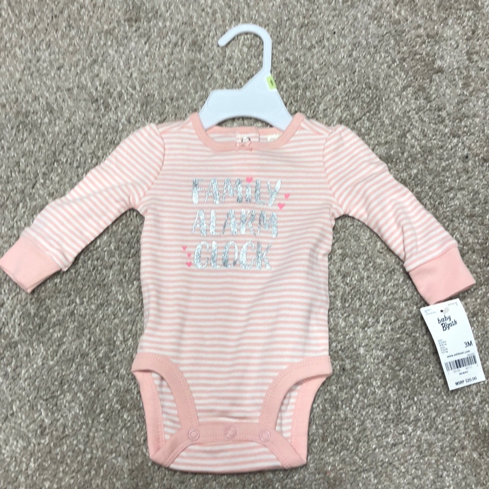 OshKosh 3m longsleeve onesie